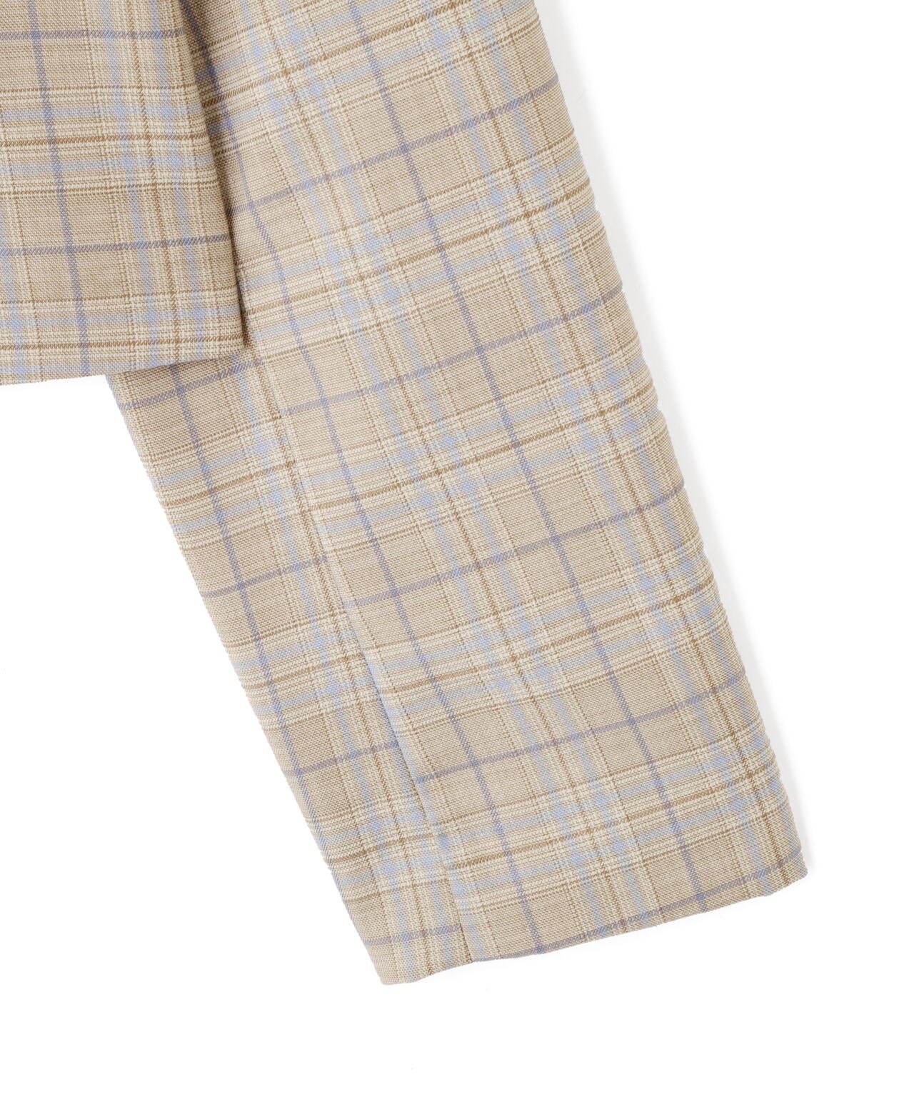 セットアップ対応ショート丈テーラードジャケット