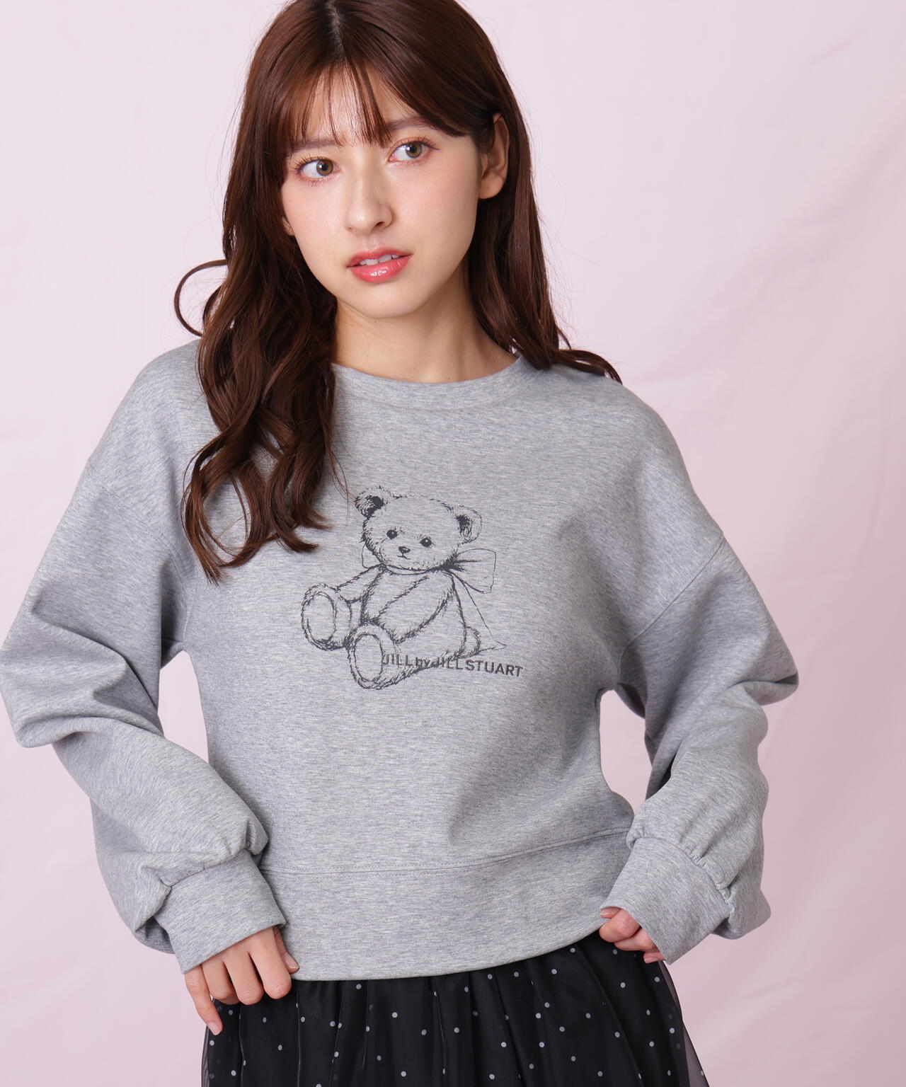 <BEARシリーズ>プリントスウェット