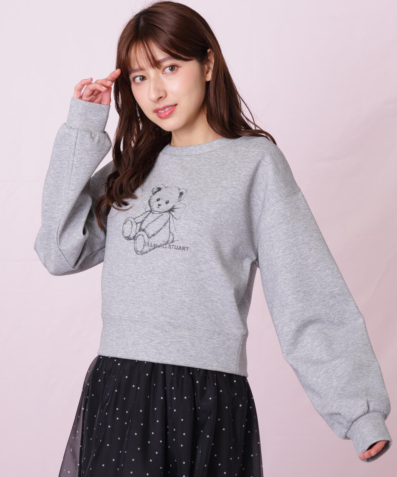 <BEARシリーズ>プリントスウェット