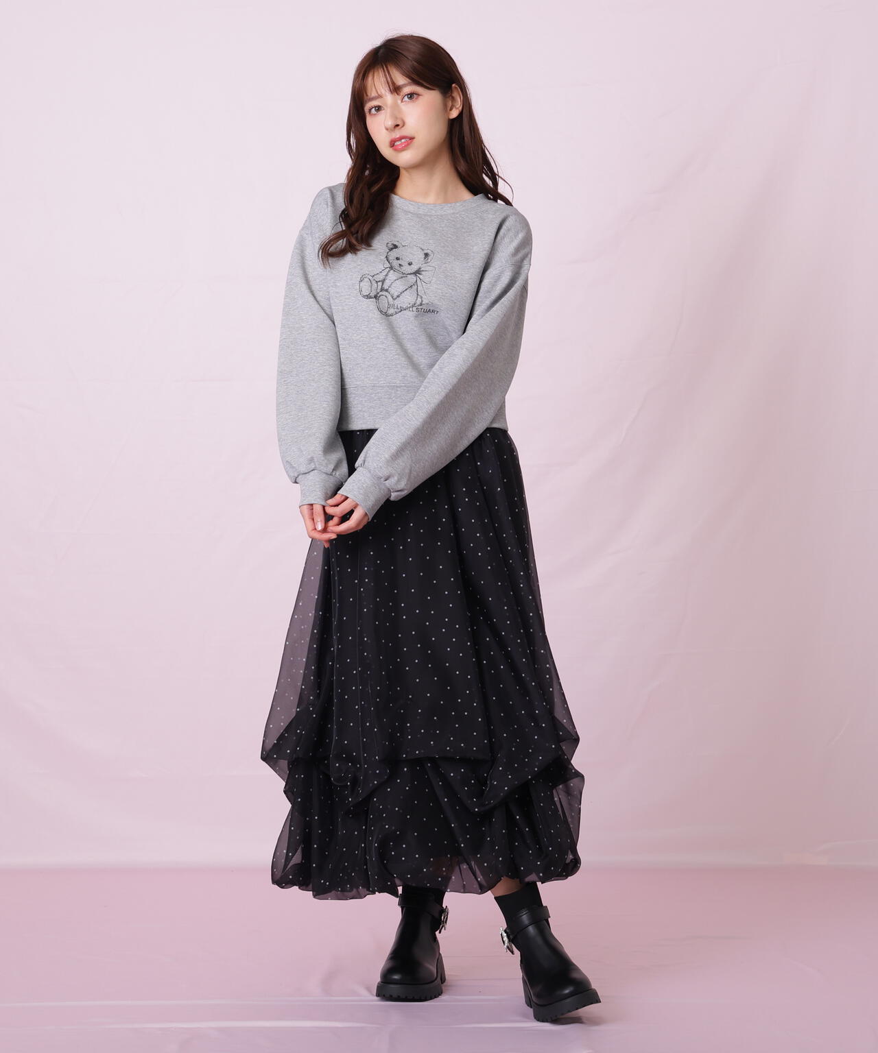 <BEARシリーズ>プリントスウェット