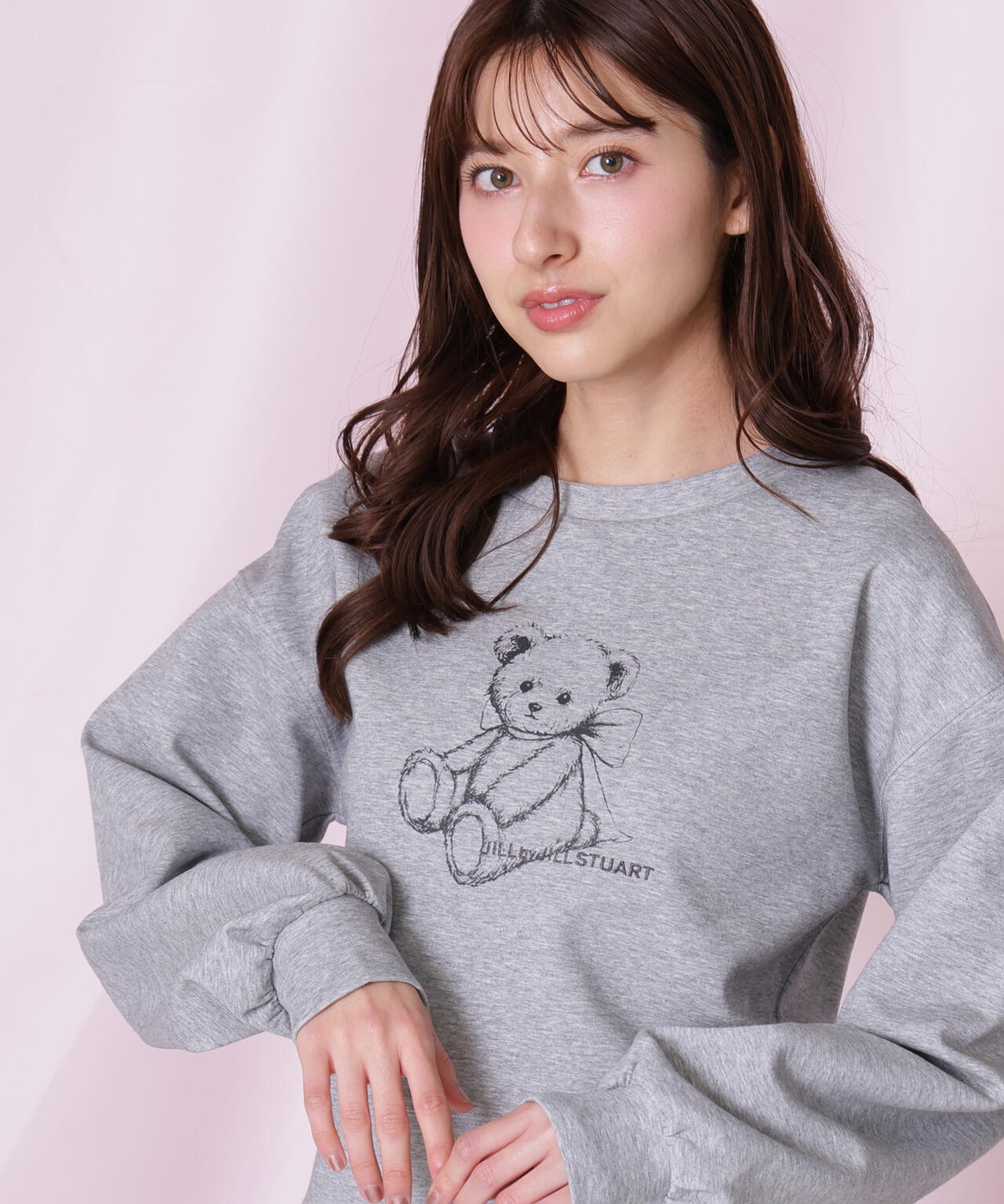 <BEARシリーズ>プリントスウェット