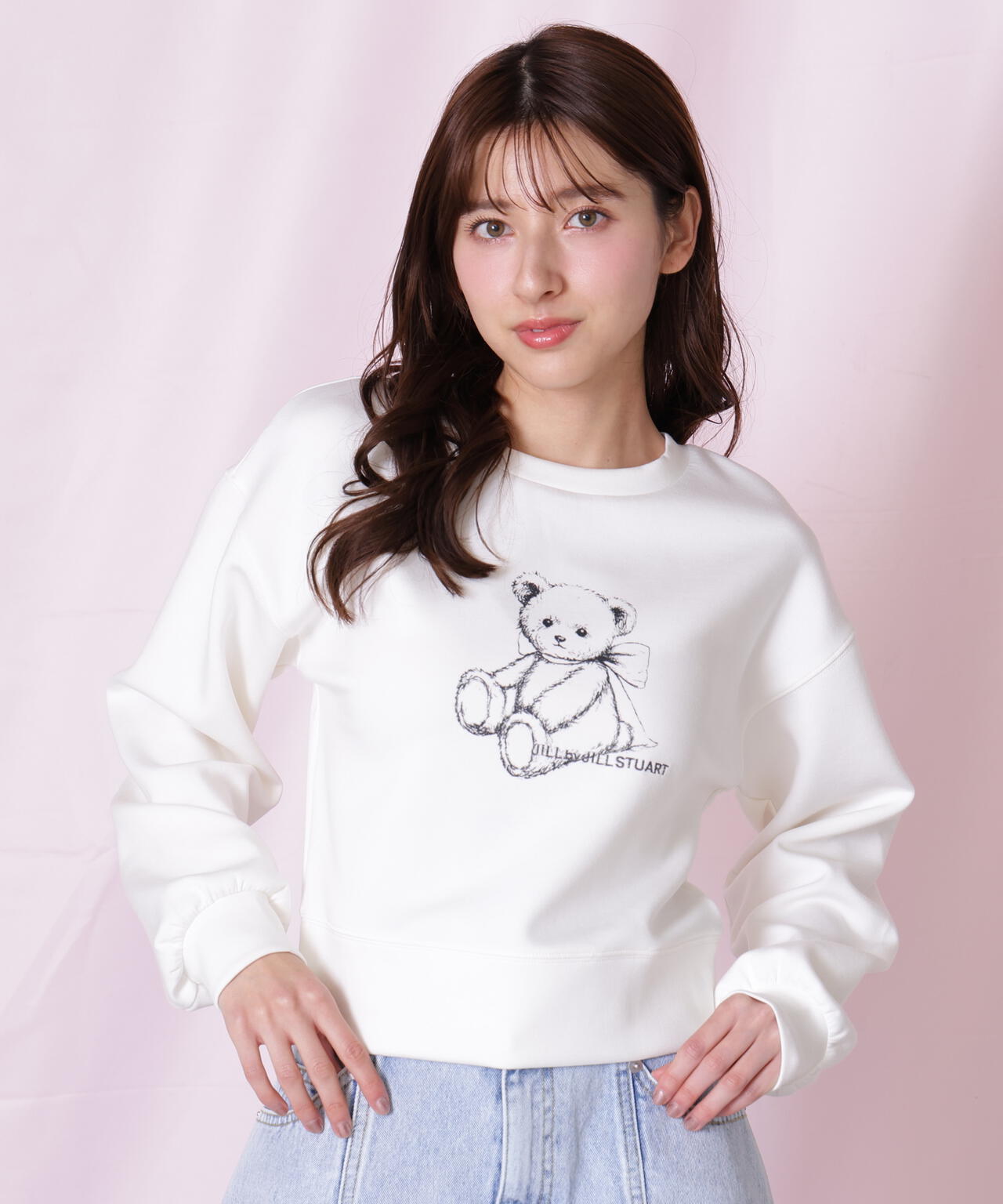 <BEARシリーズ>プリントスウェット