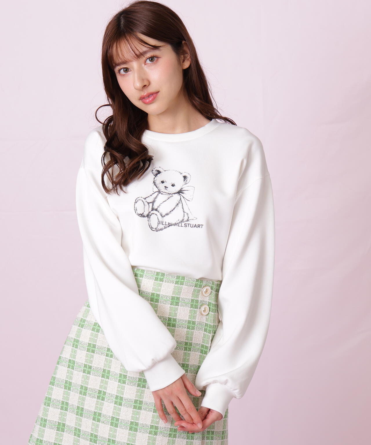 <BEARシリーズ>プリントスウェット