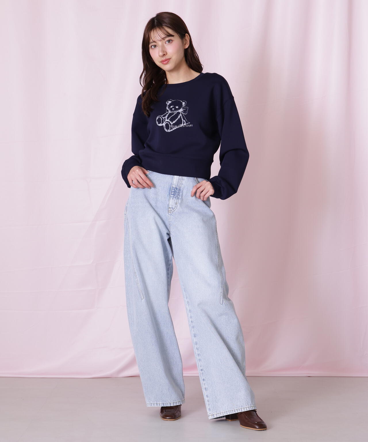 <BEARシリーズ>プリントスウェット