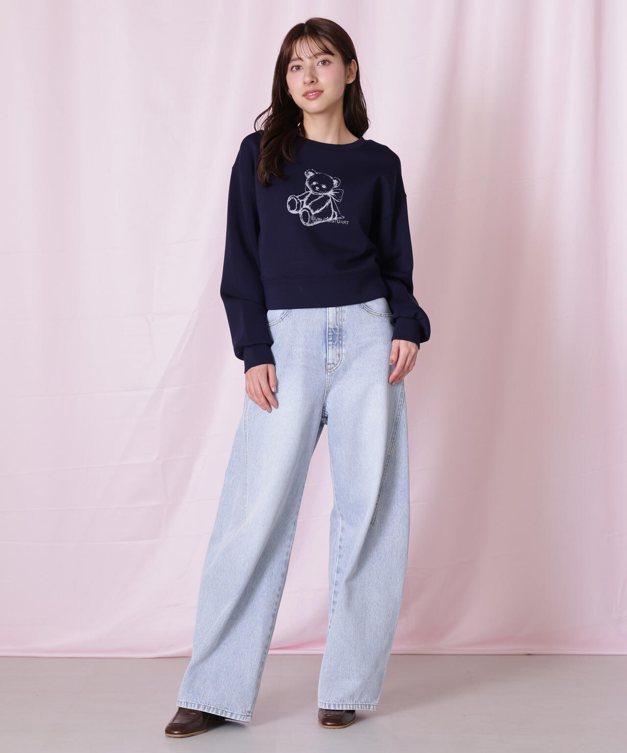 <BEARシリーズ>プリントスウェット