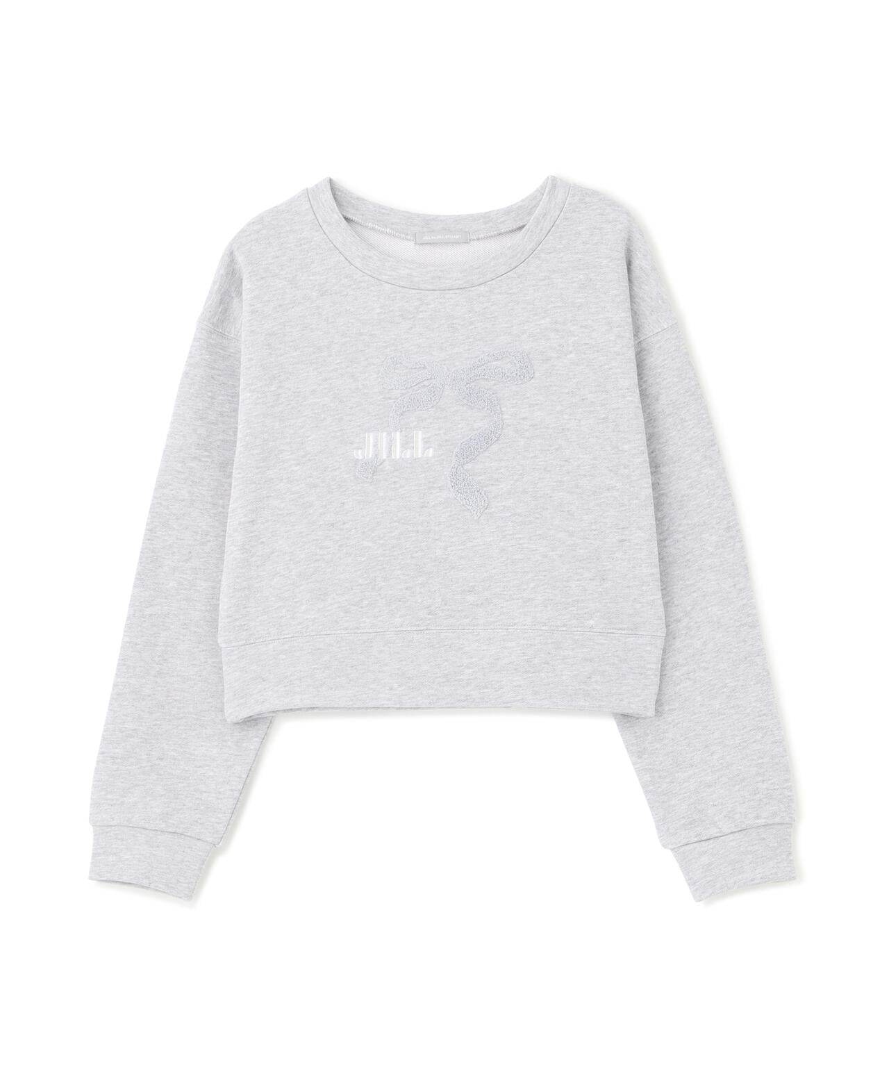 サガラ刺繍リボンロゴスウェット