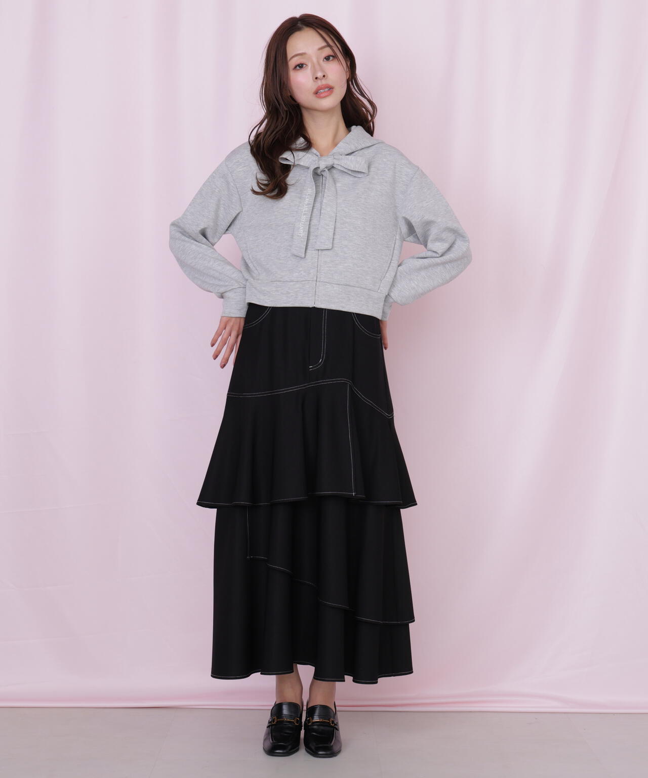 ビッグリボンパーカー