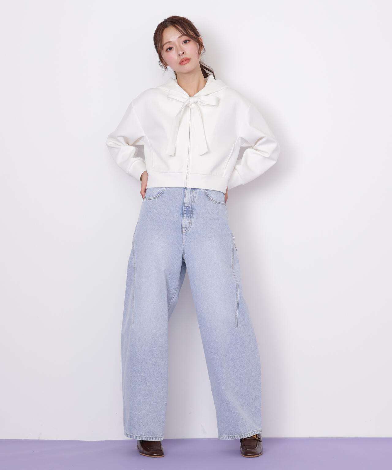 ビッグリボンパーカー