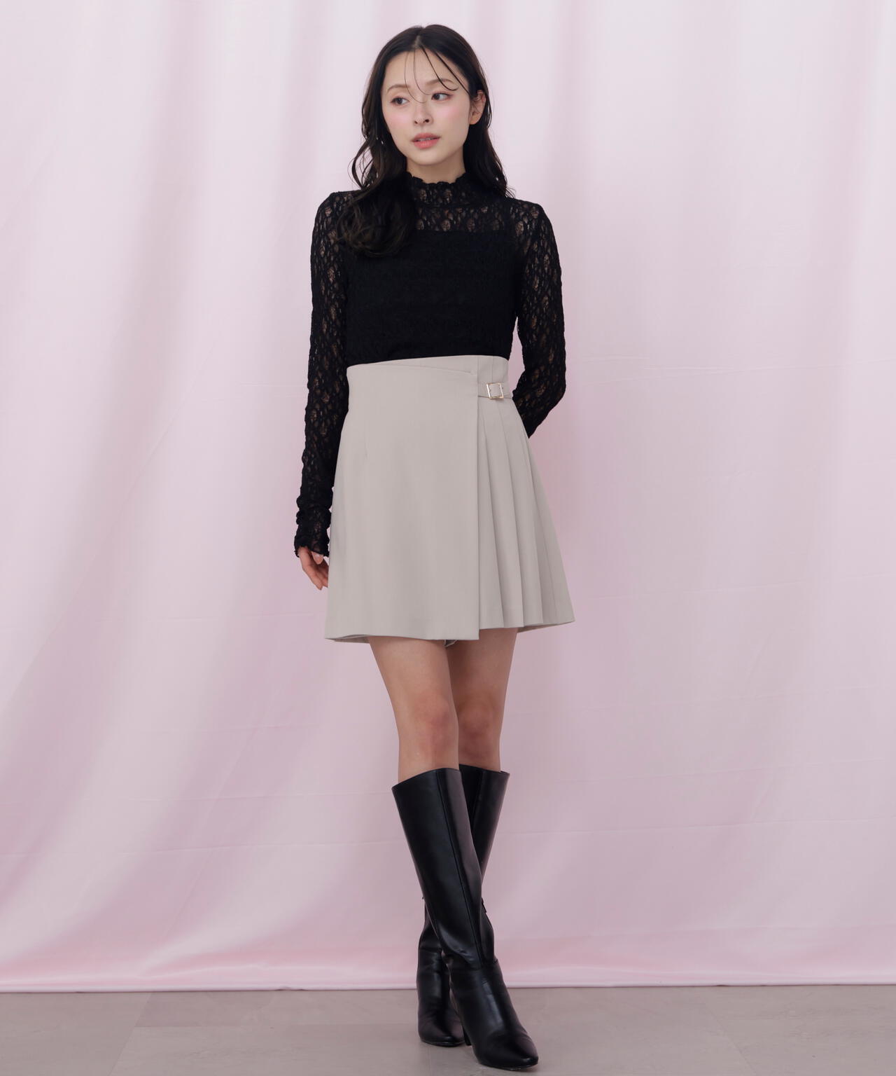 レースカットソートップス