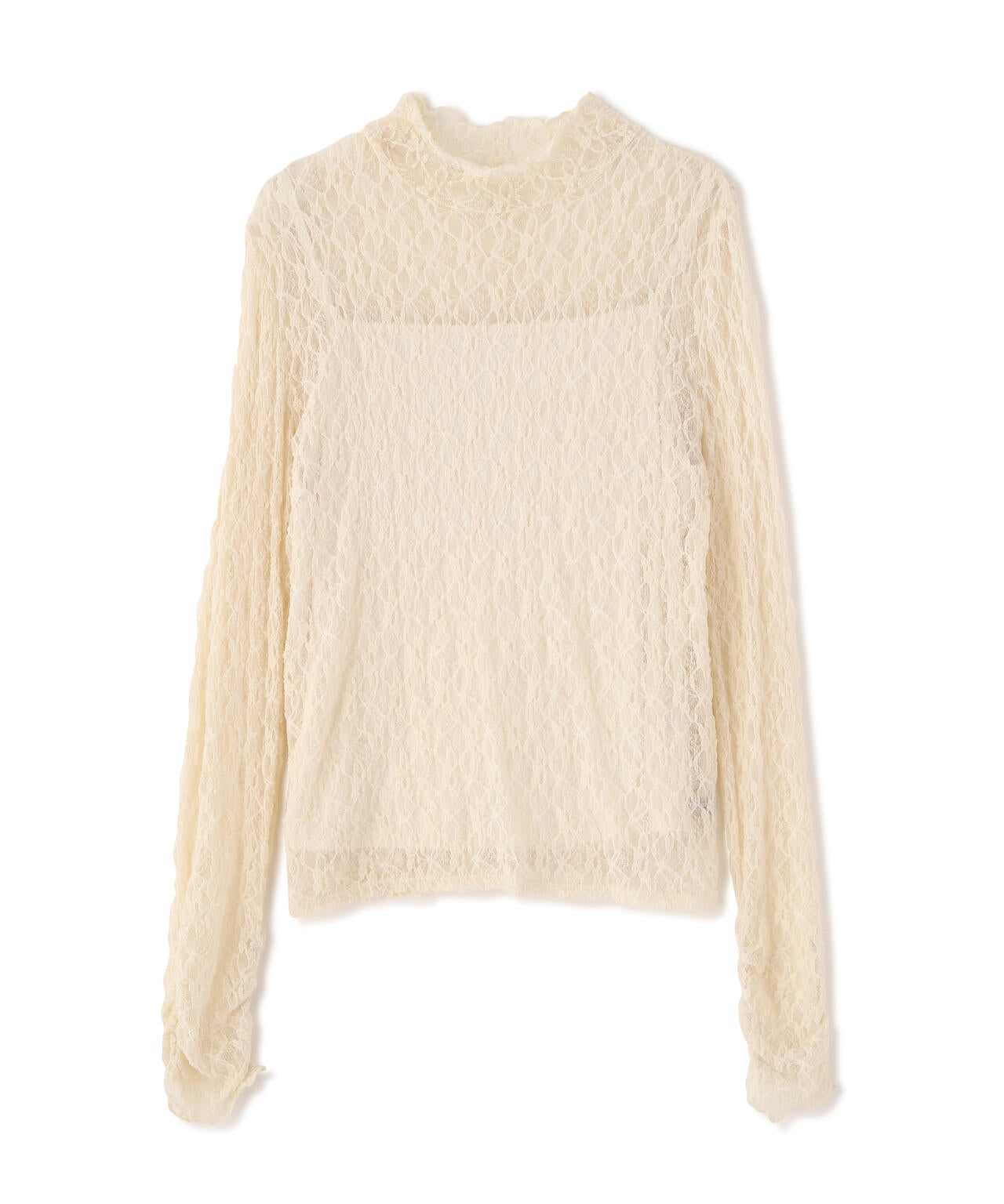 レースカットソートップス