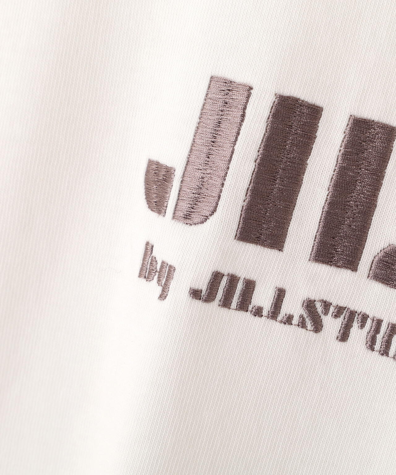 刺繍ロゴTシャツオーガニックコットン