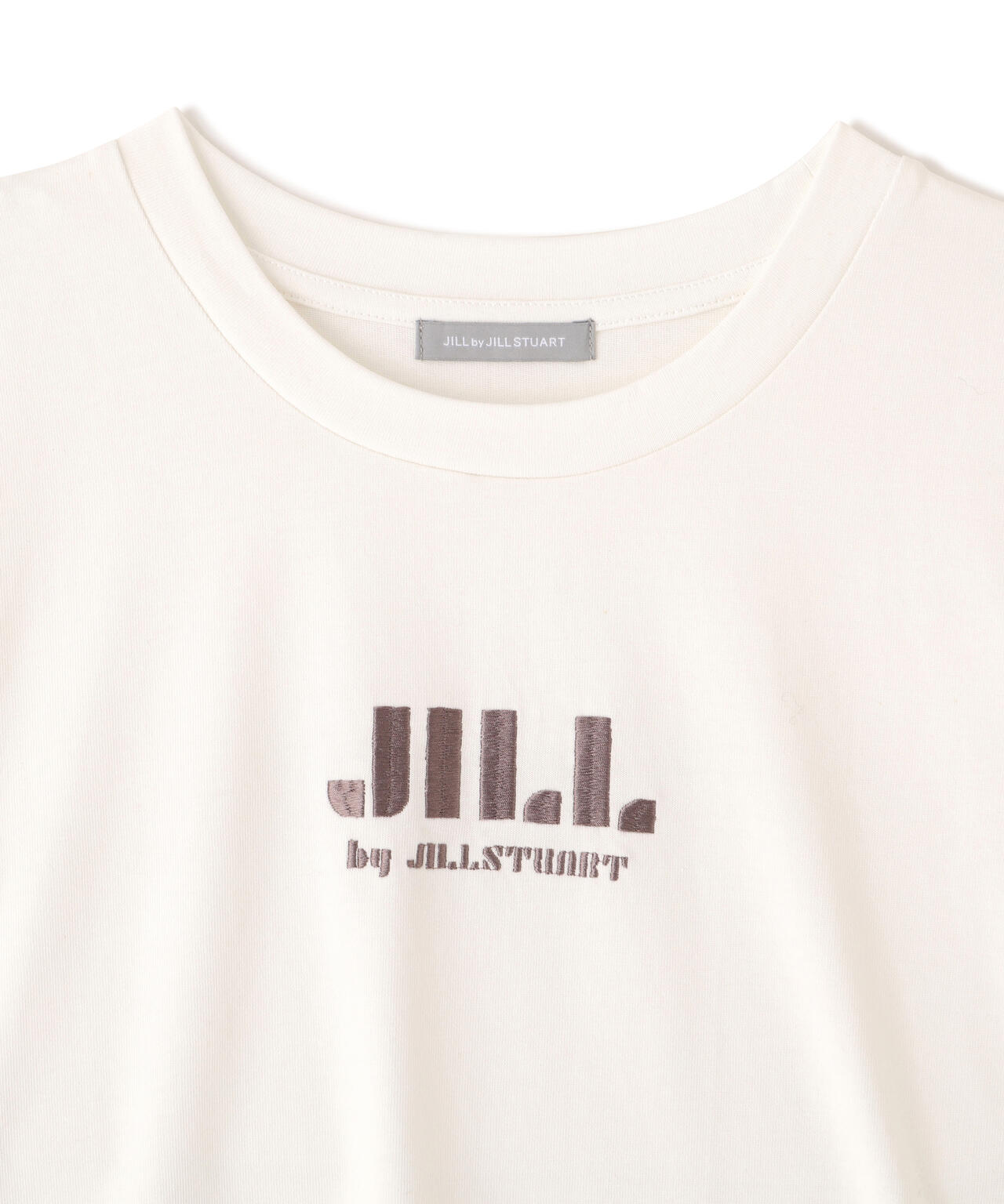 刺繍ロゴTシャツオーガニックコットン