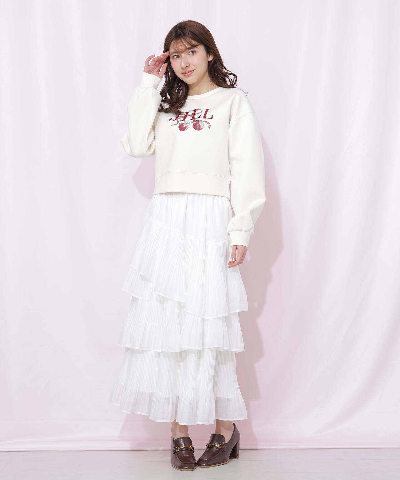 チェリーロゴスウェット