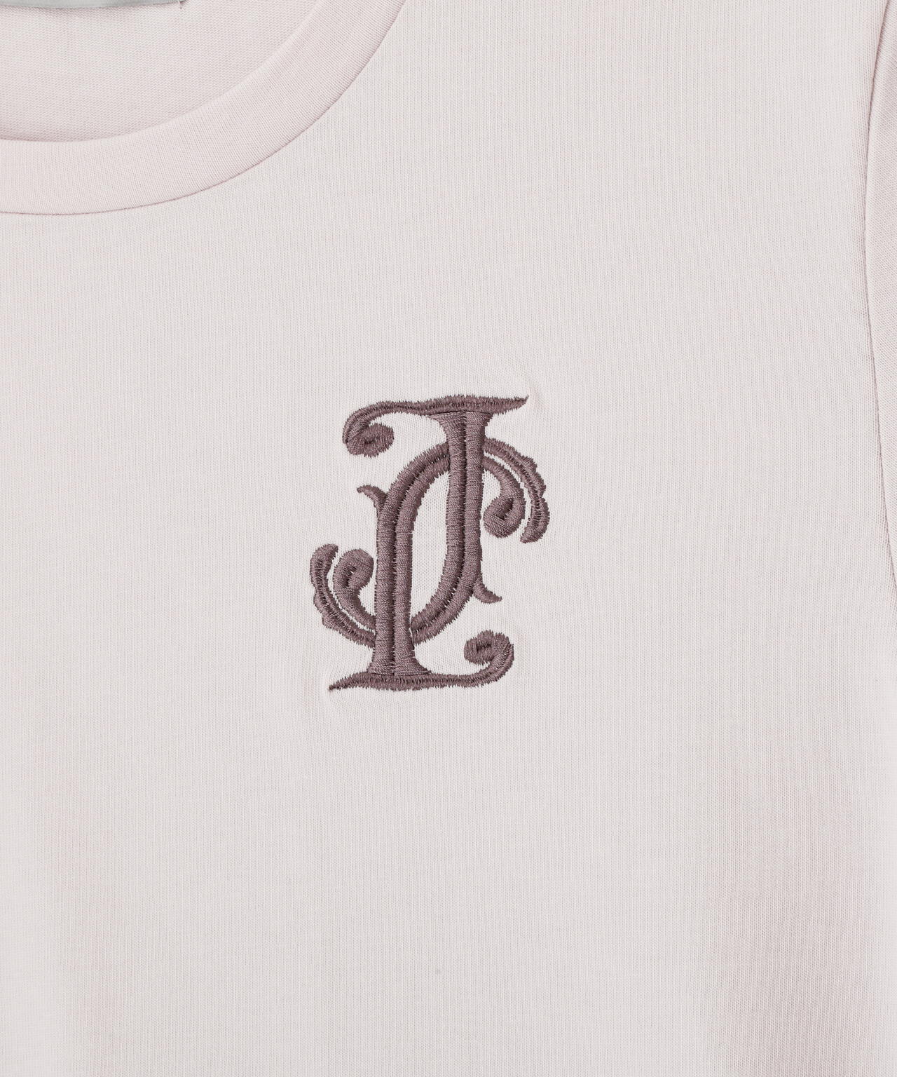 クロスJモチーフ刺繍ロゴTシャツ