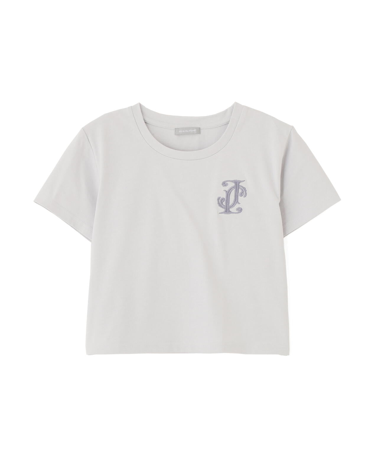クロスJモチーフ刺繍ロゴTシャツ