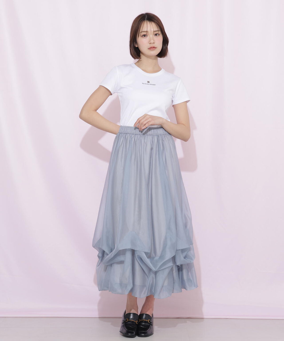 コンパクトワンポイントロゴTシャツ
