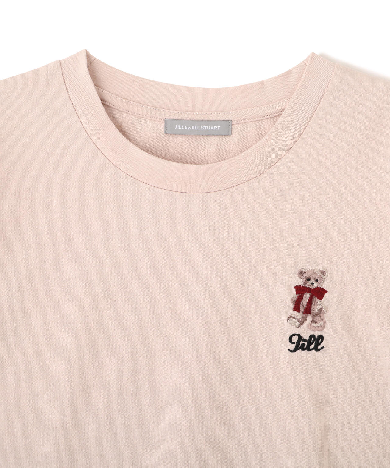 <BEARシリーズ>刺繍Tシャツオーガニックコットン