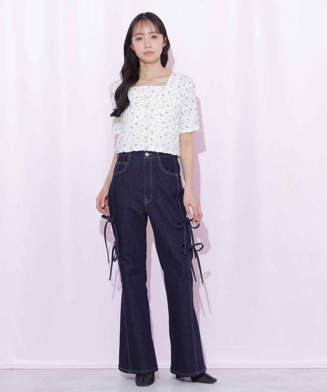 160cm 着用サイズ:FR