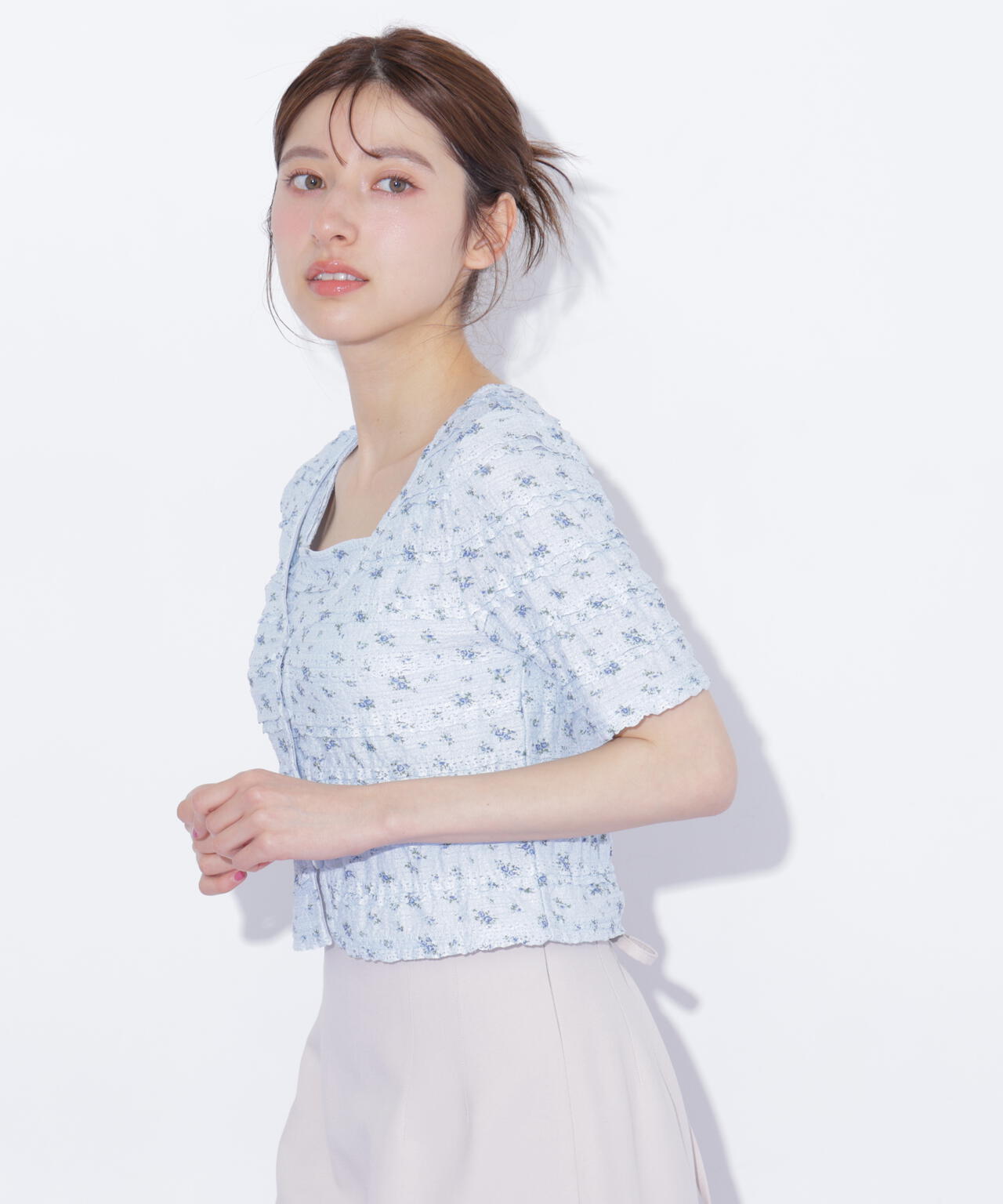 161cm 着用サイズ:FR