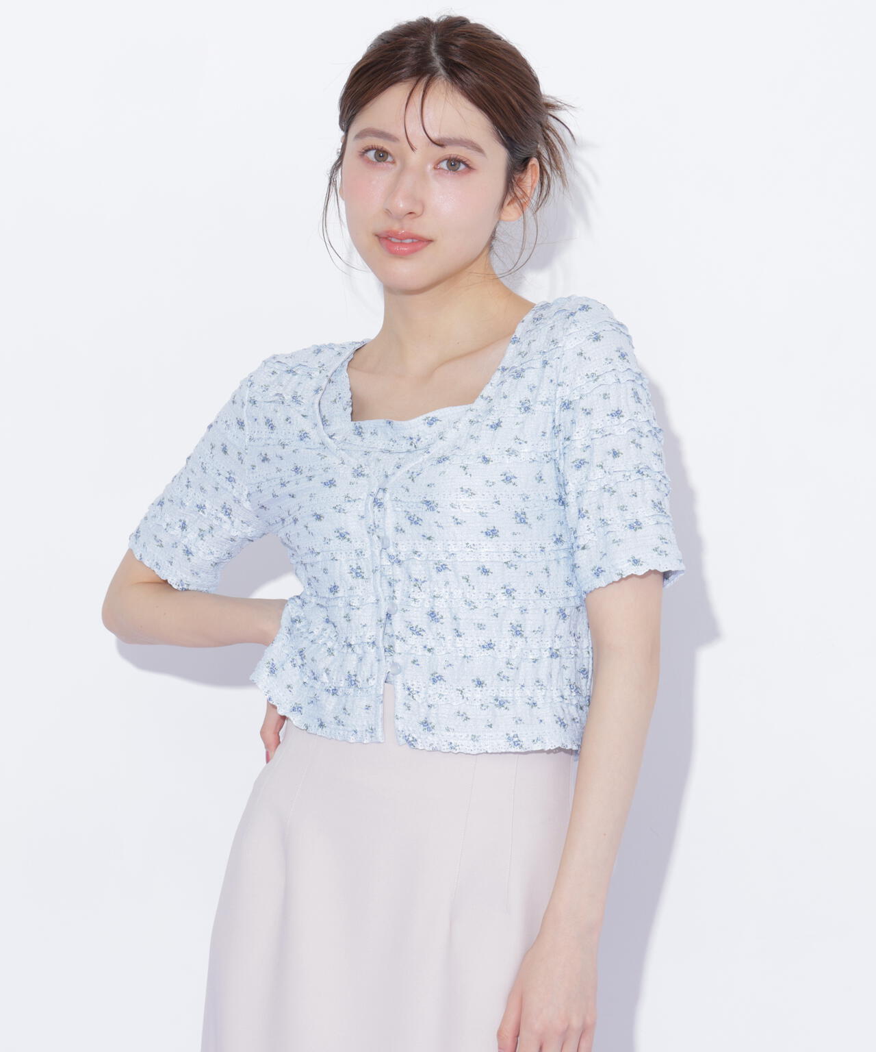 161cm 着用サイズ:FR