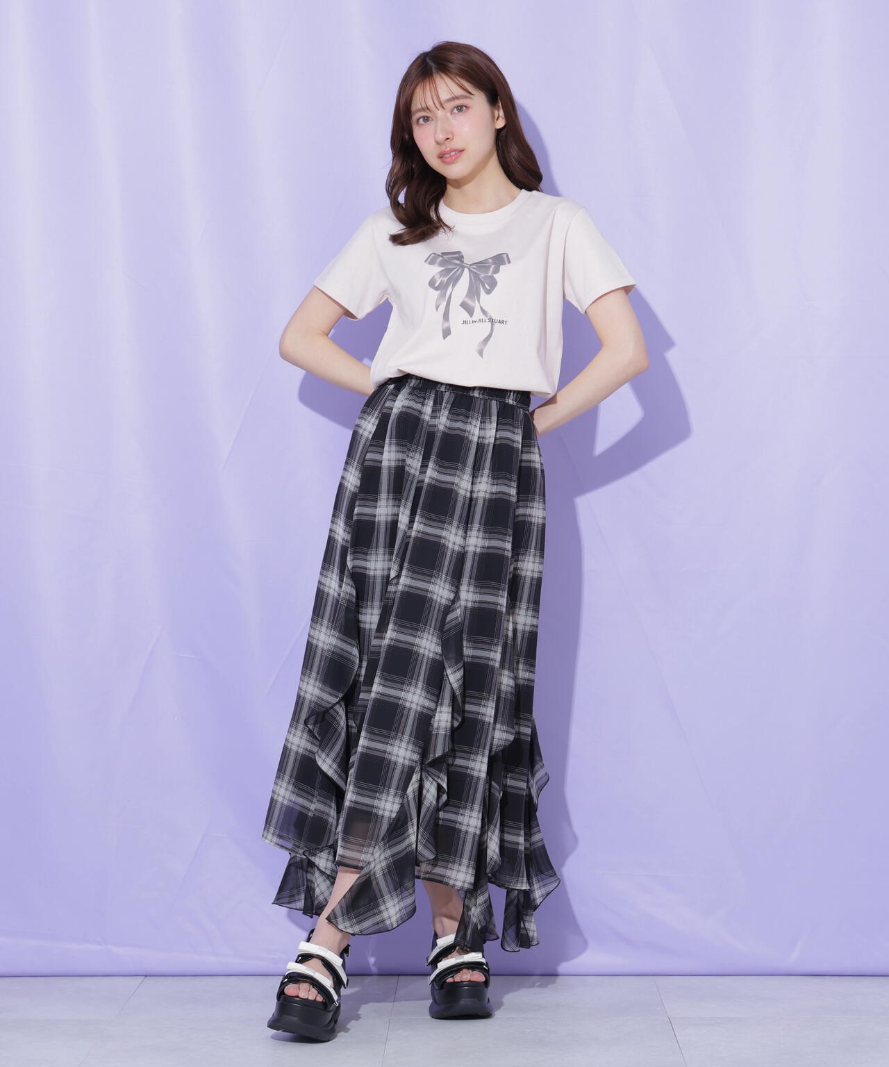 【6/12 10:00~6/15 SPECIAL COUPON 対象商品】フォトジェニックリボンTシャツ