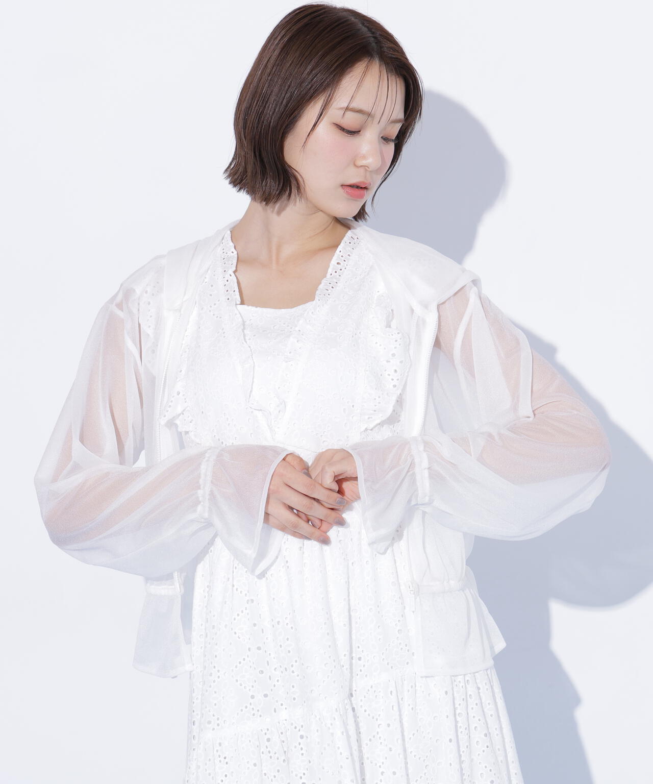 162cm 着用サイズ:FR