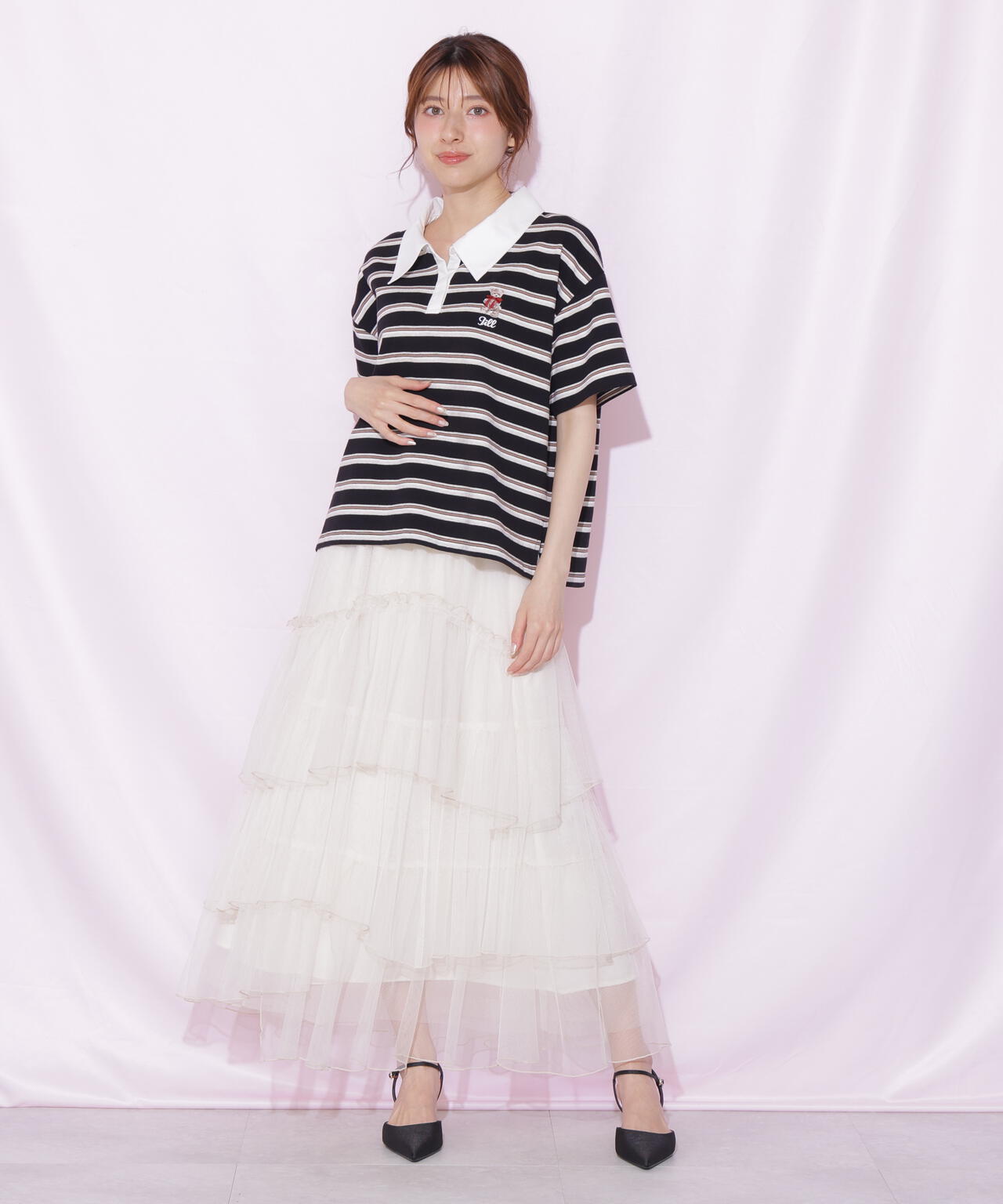 161cm 着用サイズ:FR