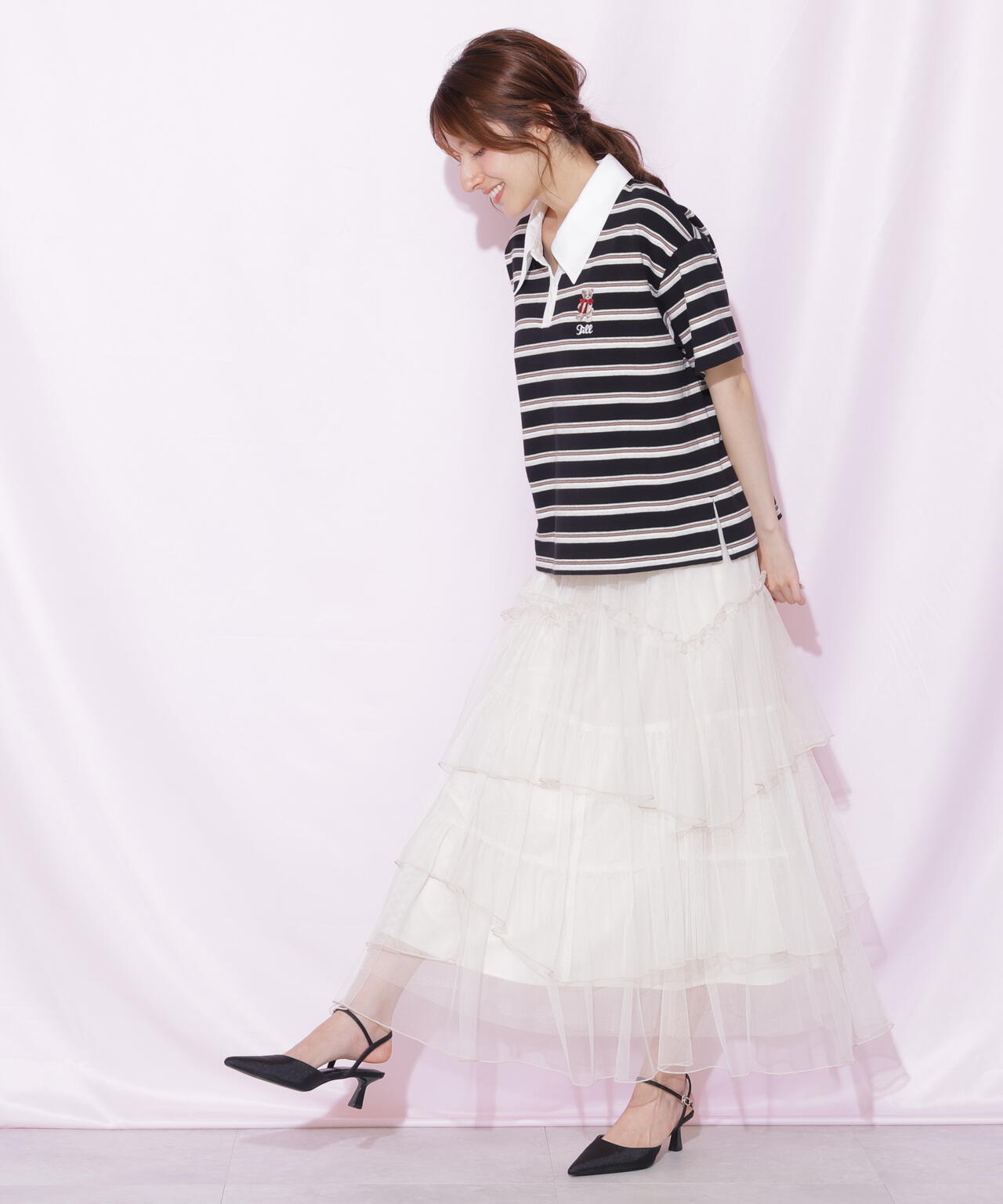 161cm 着用サイズ:FR