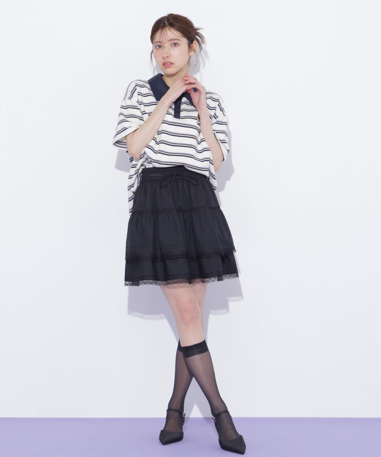 161cm 着用サイズ:FR