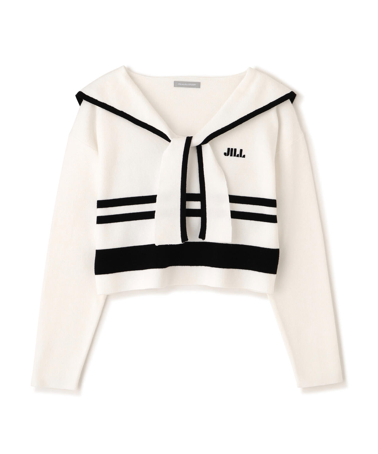 セーラーカラーニット