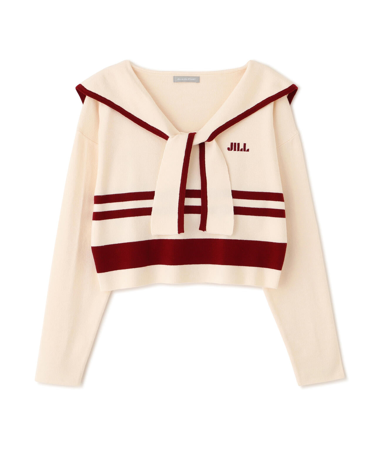 セーラーカラーニット