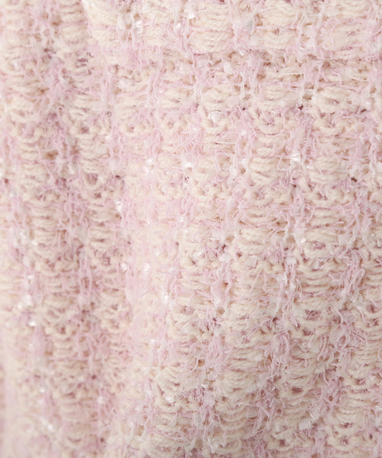 ミックスツイードニットジャケット