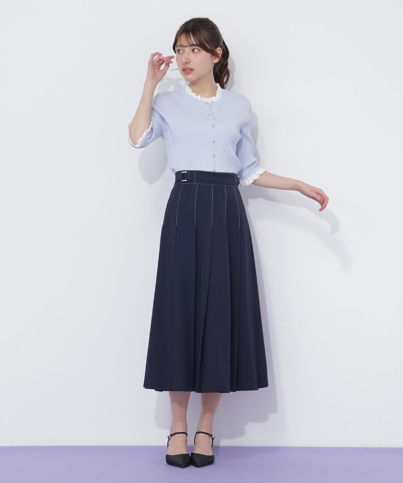 161cm 着用サイズ:FR