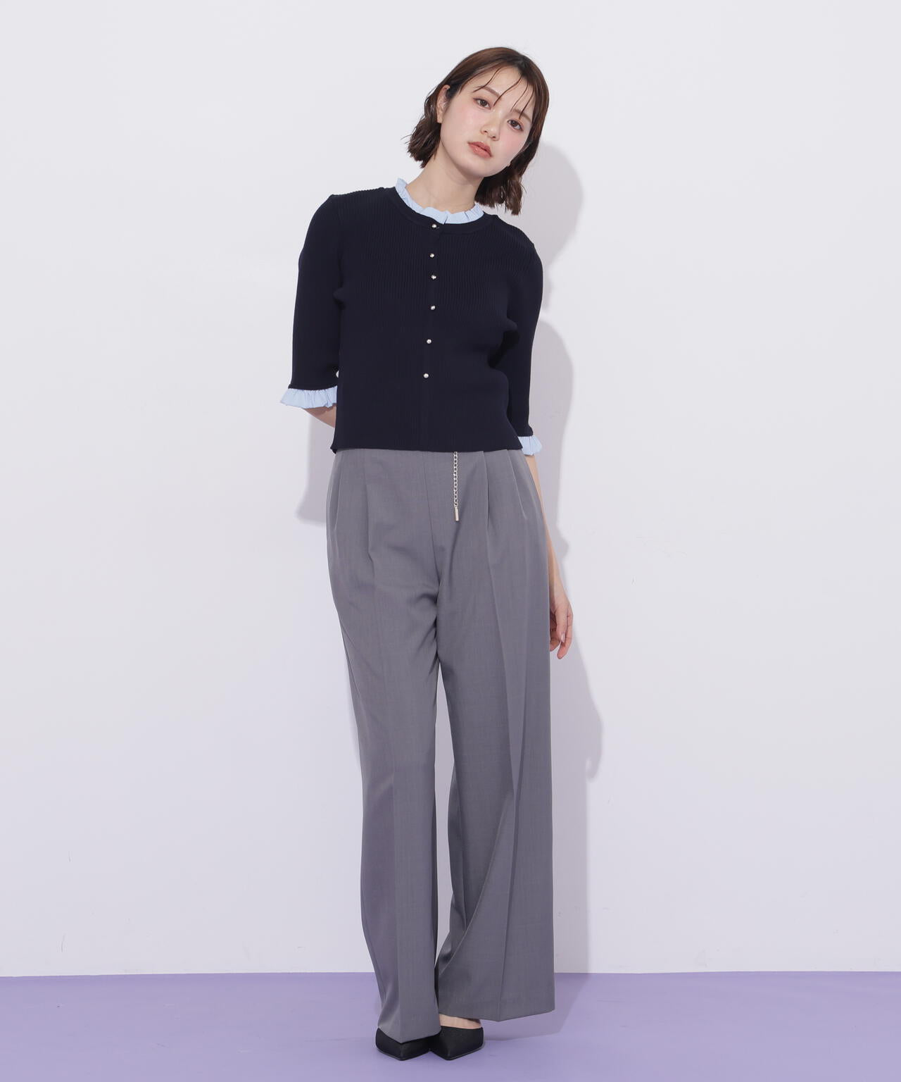 162cm 着用サイズ:FR