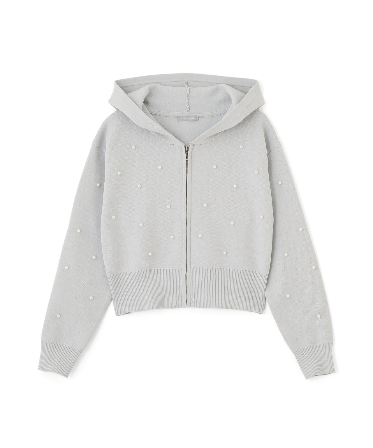 ランダムパールニットフーディー