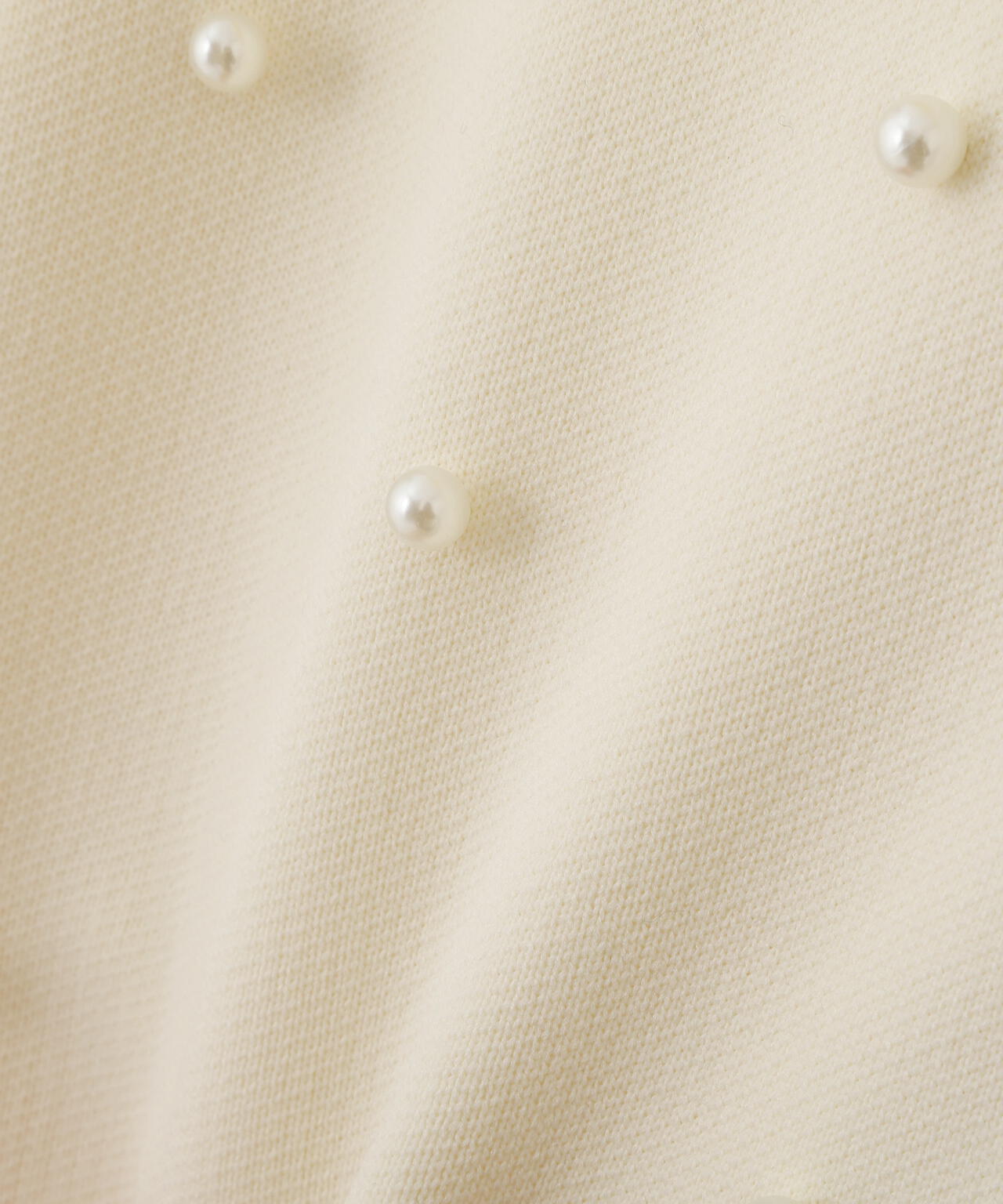 ランダムパールニットフーディー