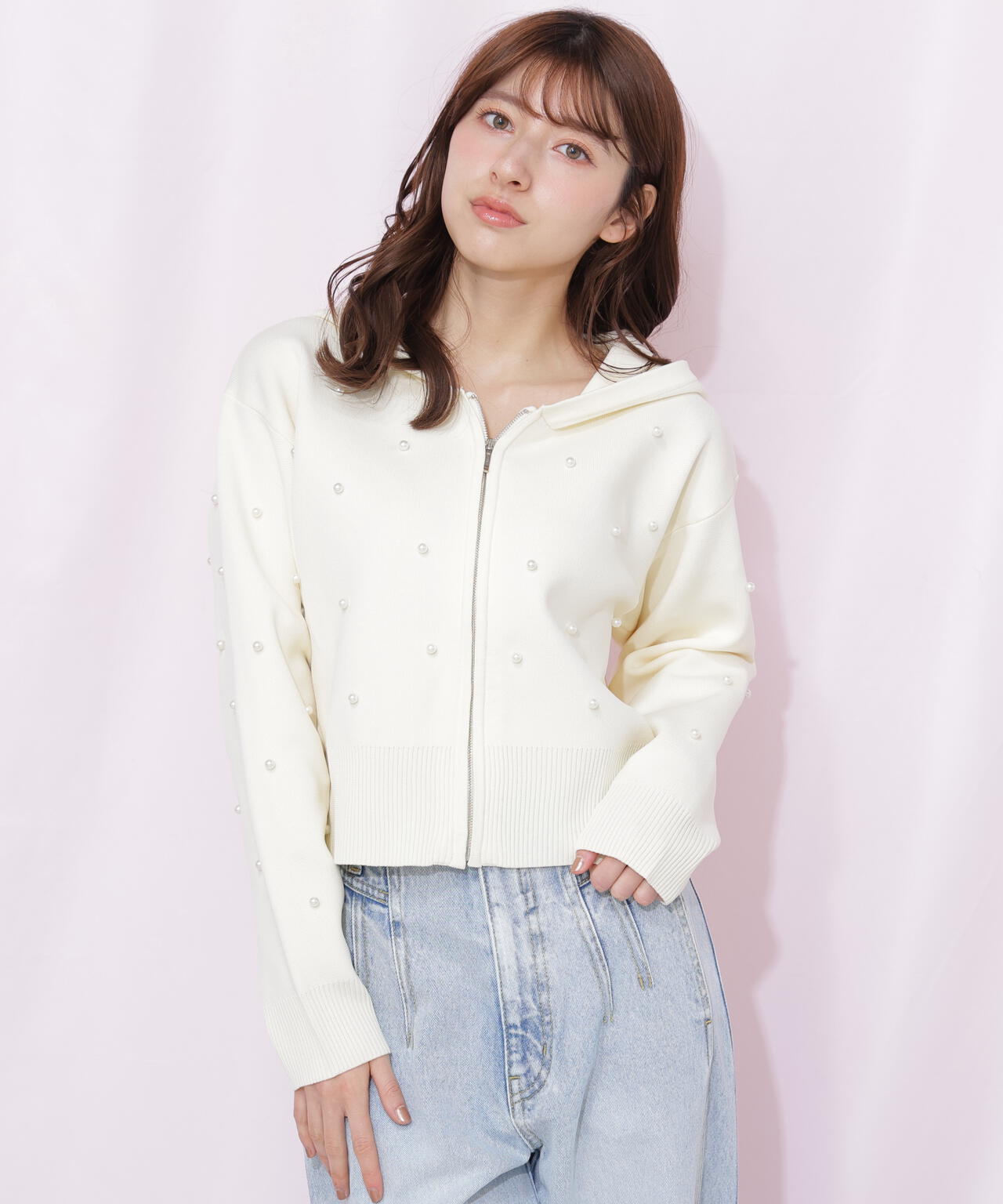 161cm 着用サイズ:FR