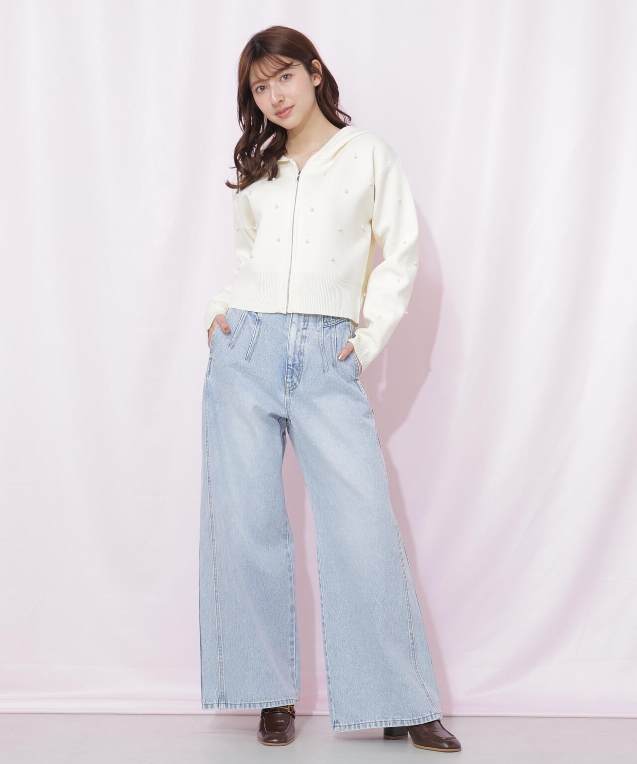 161cm 着用サイズ:FR