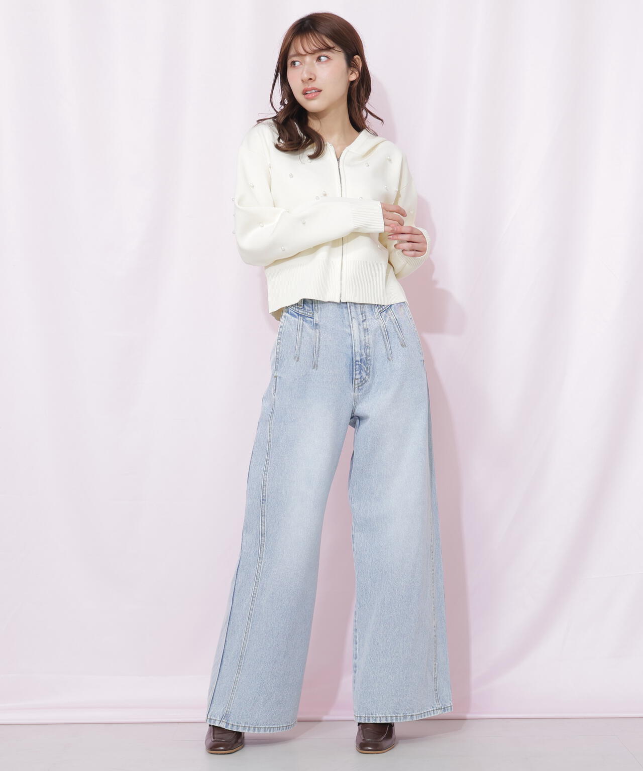 161cm 着用サイズ:FR