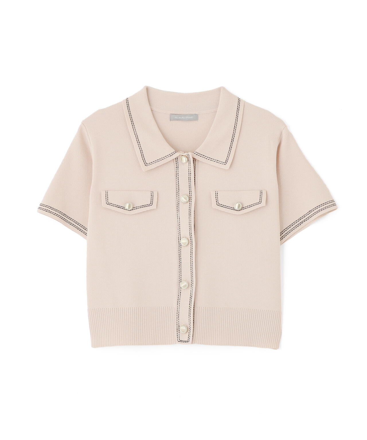 【6/12 10:00~6/15 SPECIAL COUPON 対象商品】ステッチポロニット