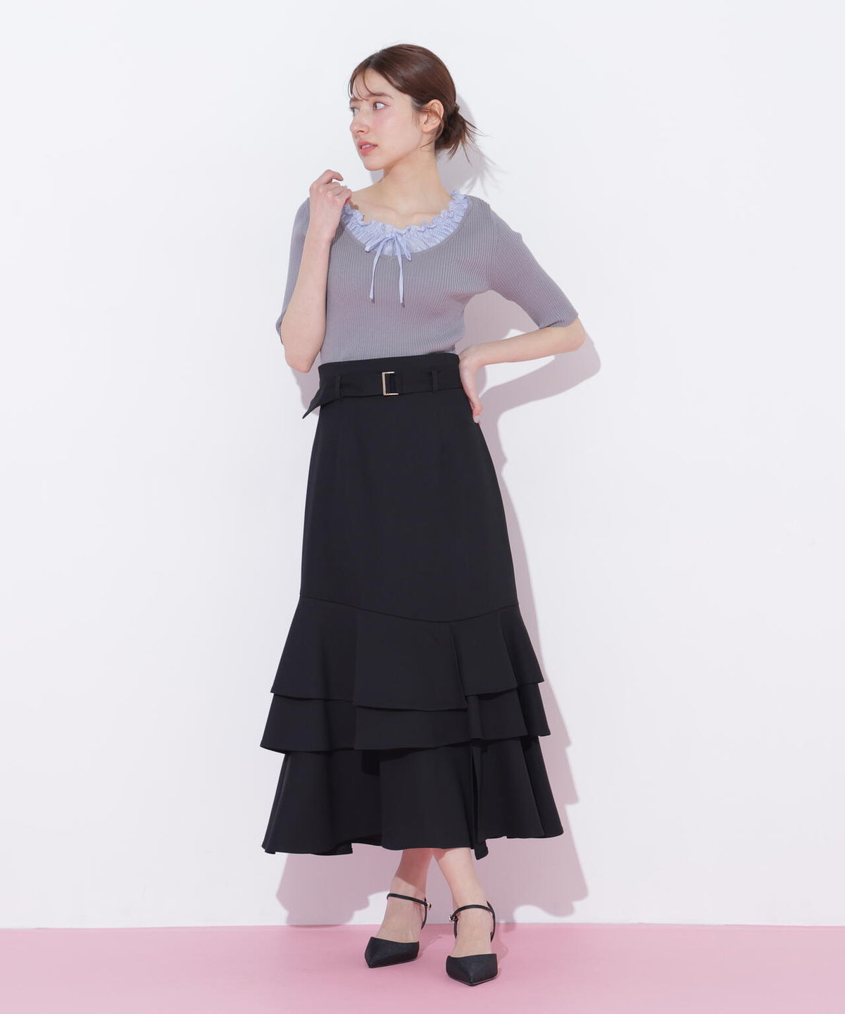 161cm 着用サイズ:FR