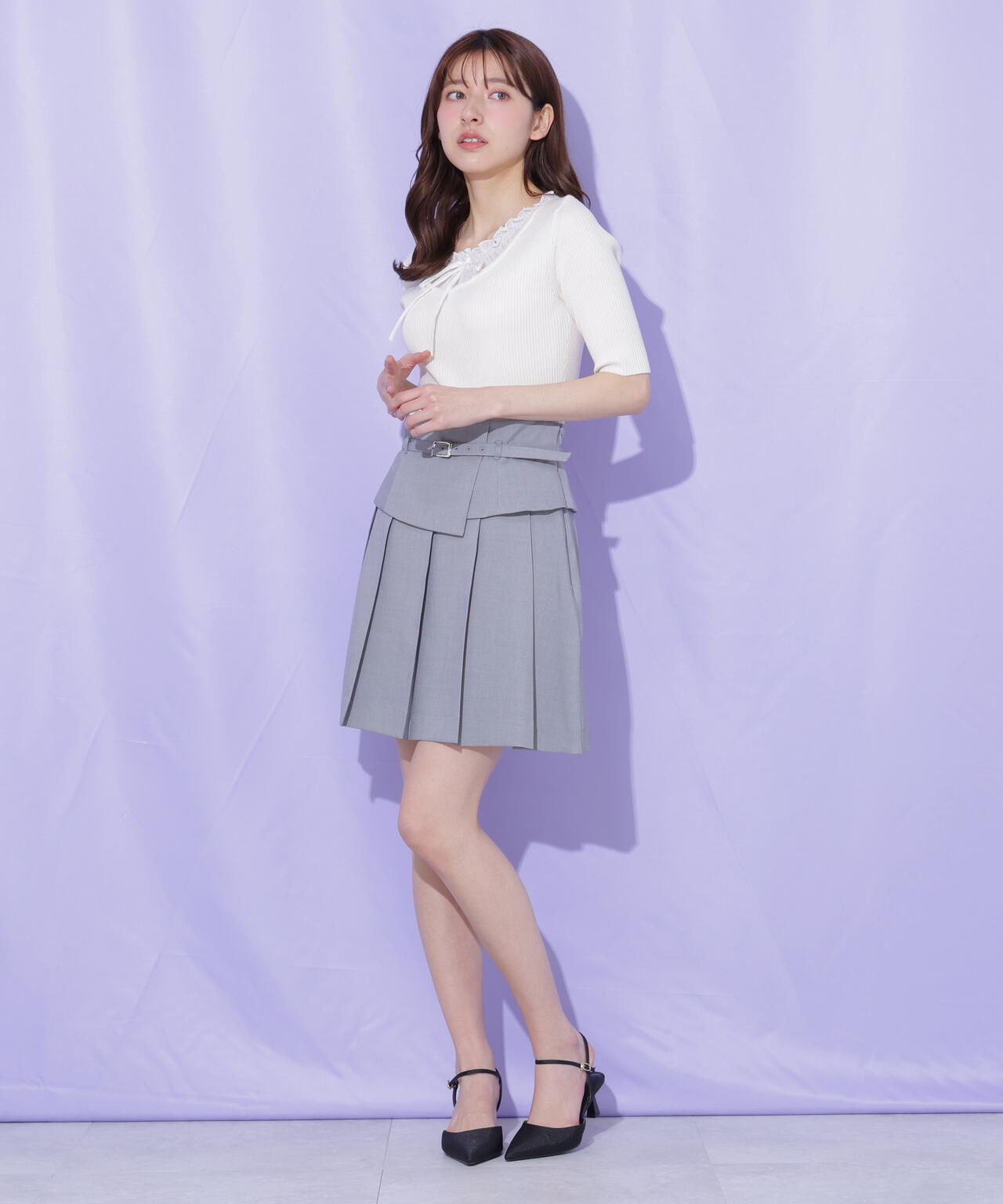 161cm 着用サイズ:FR