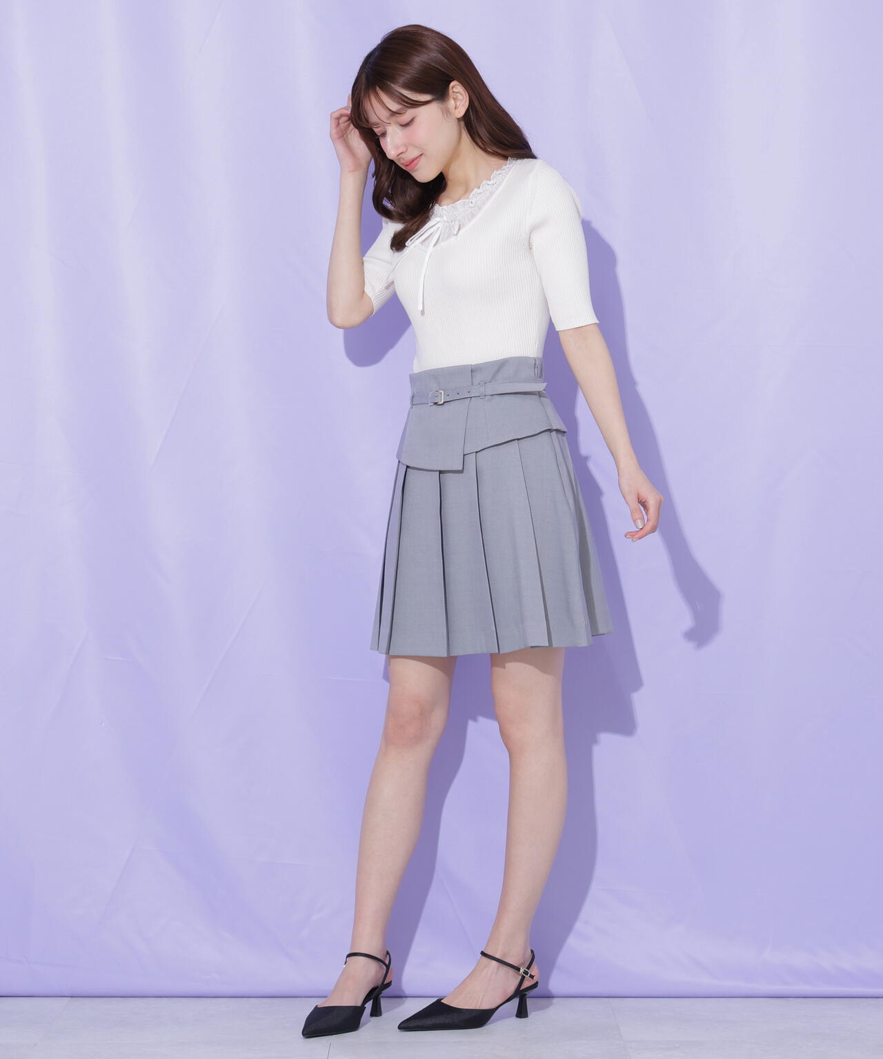 161cm 着用サイズ:FR