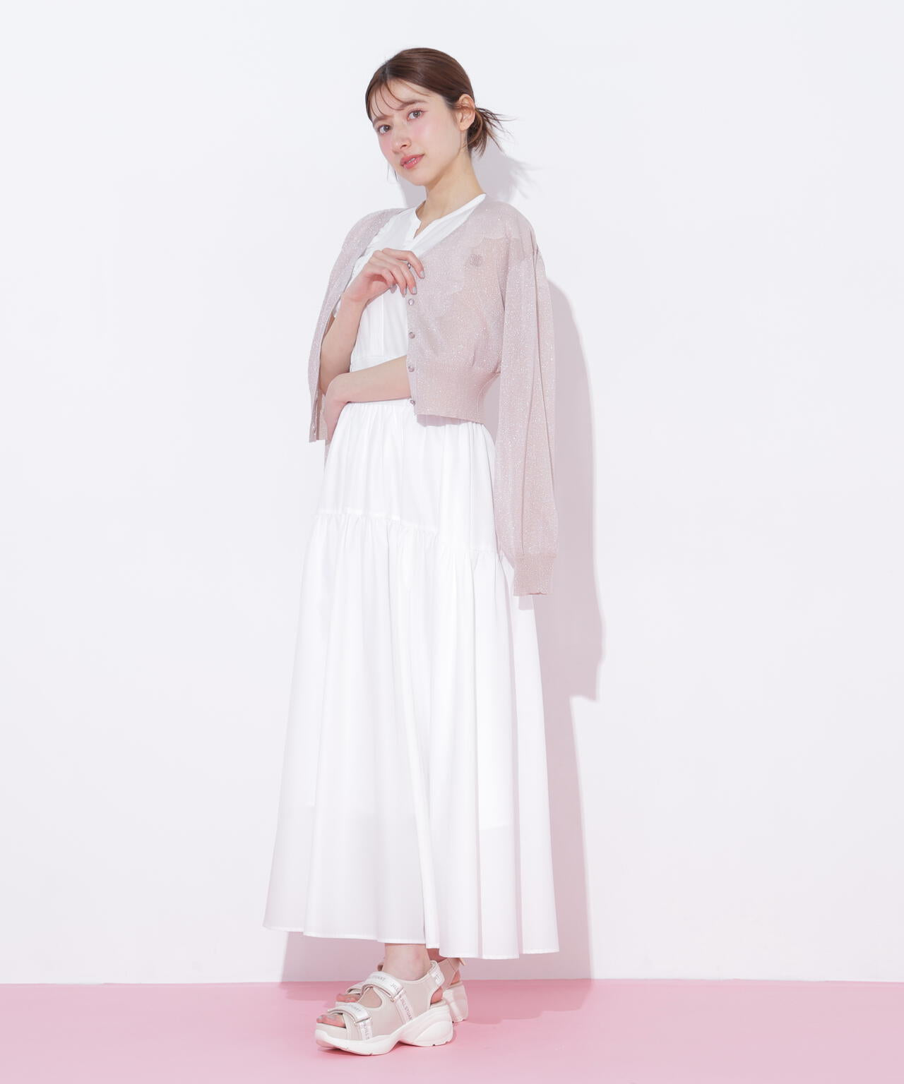 161cm 着用サイズ:FR