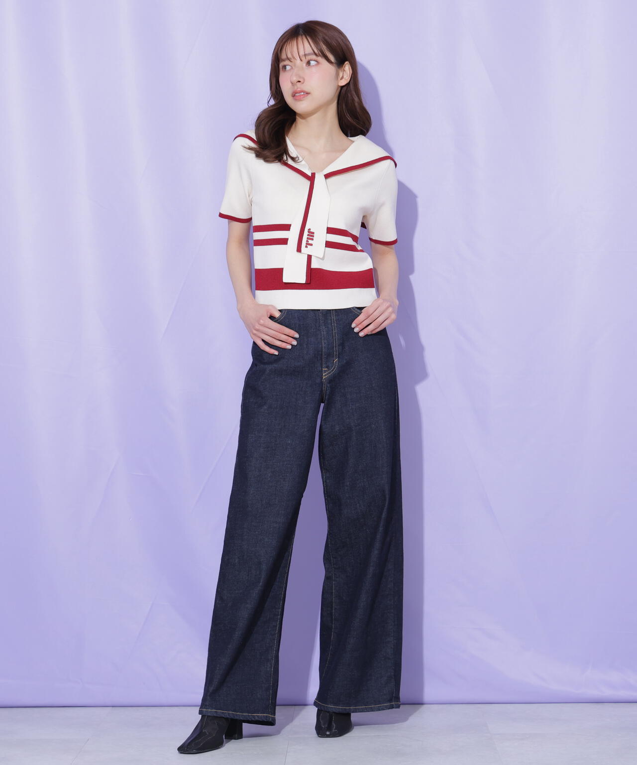 161cm 着用サイズ:FR