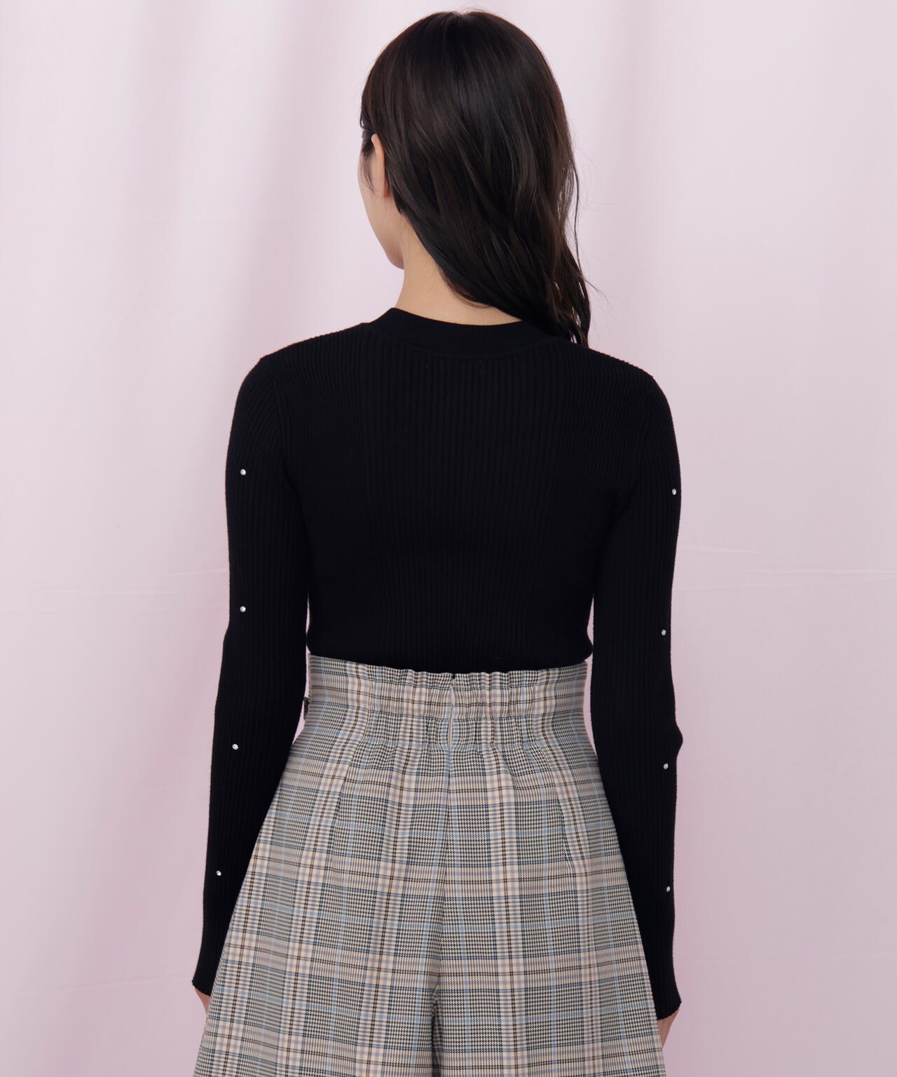 ビジューコンパクトロゴニット