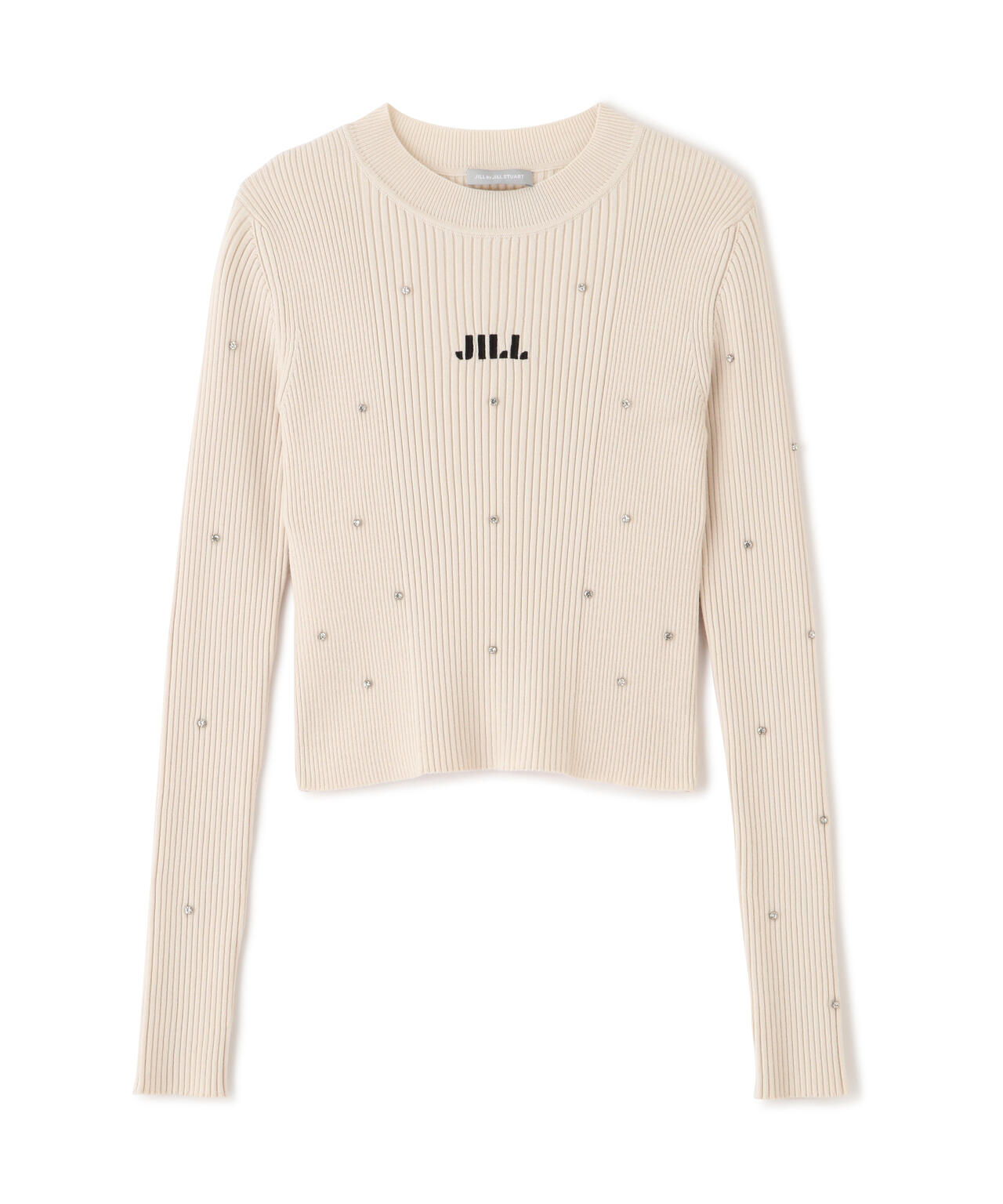 ビジューコンパクトロゴニット