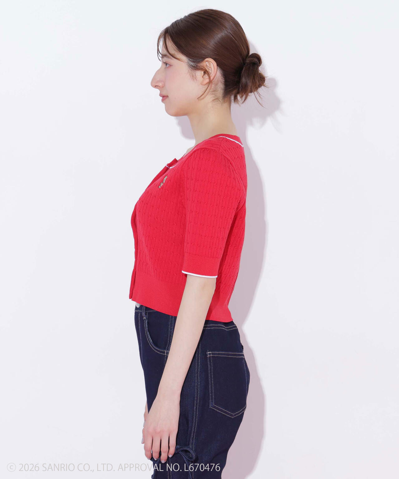 タイニーチャムミニケーブルカーデトップス