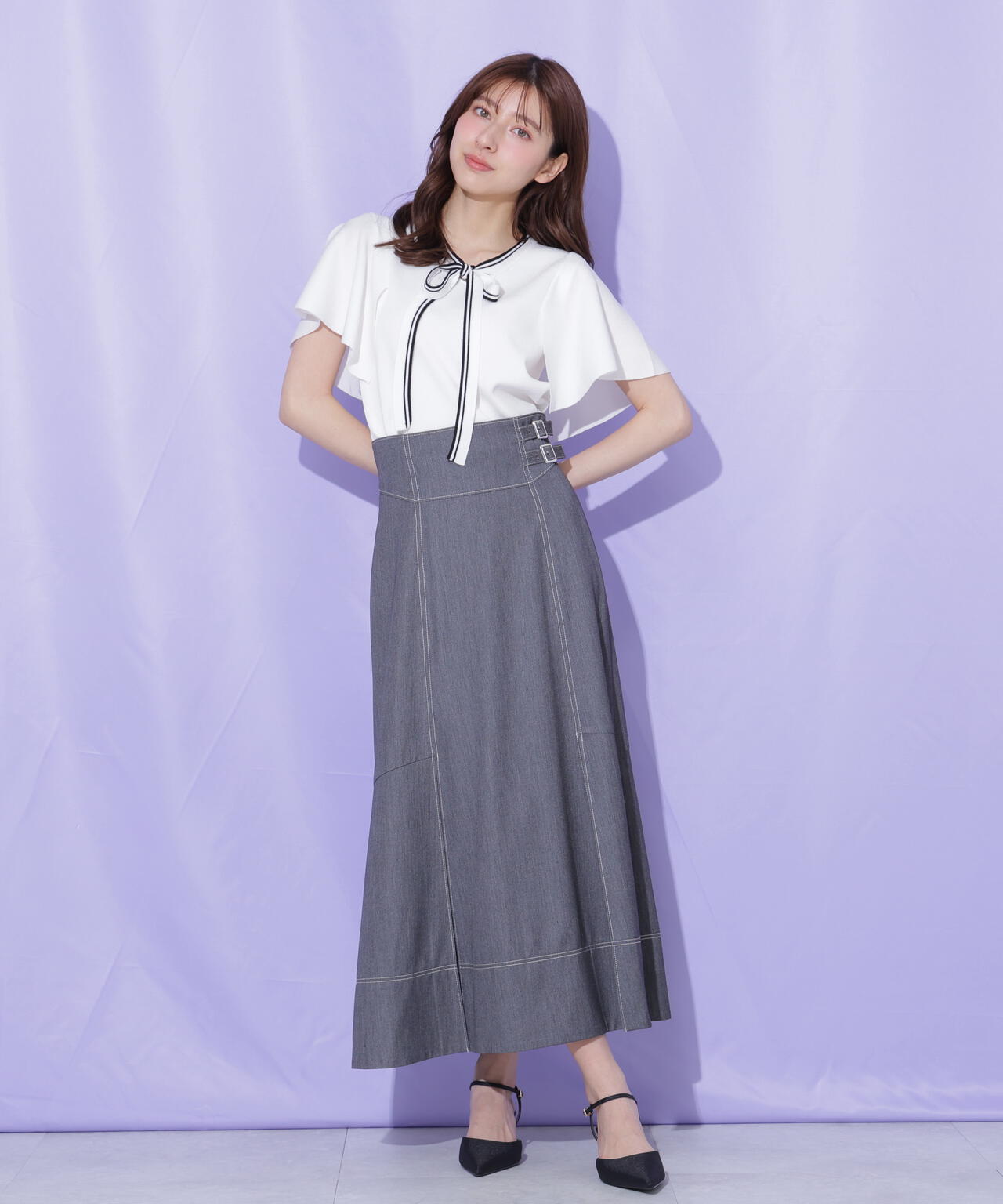 161cm 着用サイズ:FR