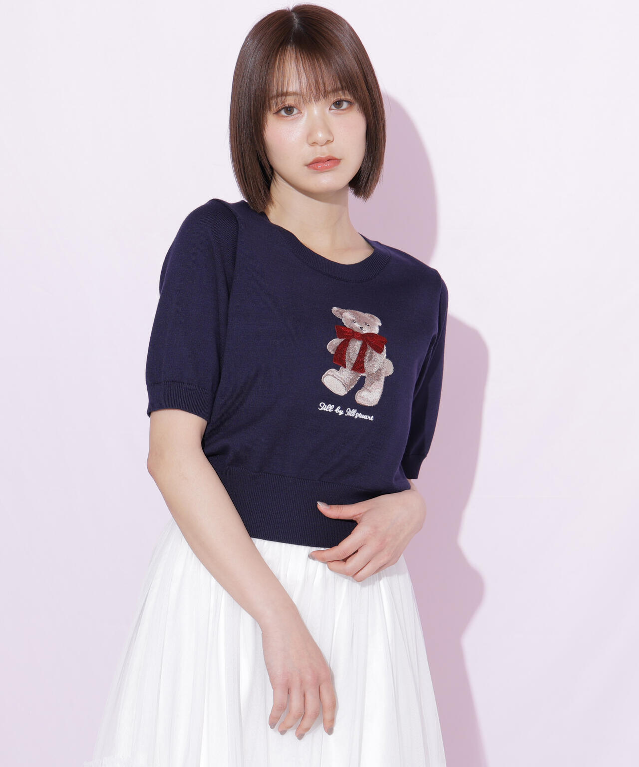 〈BEARシリーズ〉モチーフニット
